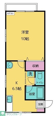 サンマリーCの物件間取画像
